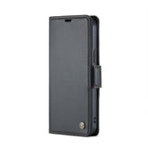 CaseMe 023 Butterfly Buckle Litchi Texture RFID Anti-theft Leather Phone Case